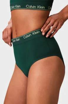Женские зеленые моделирующие трусики BRIEF Зеленый XS Calvin Klein LV00QF8282