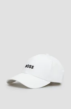 Мужская белая кепка Белый ONESIZE BOSS 50495121;101