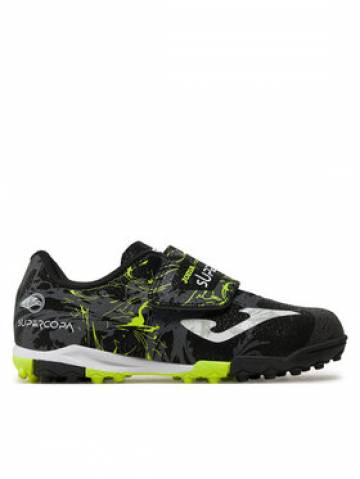 Joma Взуття для футболу Super Copa Jr Turf SCJW2401TFV Чорний Joma Взуття для футболу Super Copa Jr Turf SCJW2401TFV Чорний