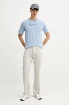 Хлопковая футболка Pepe Jeans Eggo