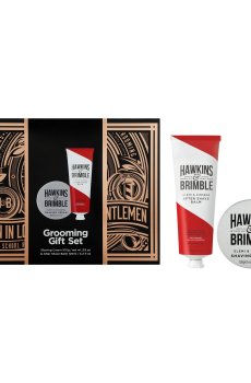 Мужской набор для бритья Hawkins & Brimble Grooming Gift Set (бальзам после бритья, 125 мл + крем для бритья, 100 г)