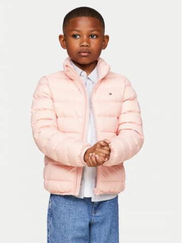 Tommy Hilfiger Пуховик KS0KS00568 Рожевий Regular Fit Tommy Hilfiger Пуховик KS0KS00568 Рожевий Regular Fit