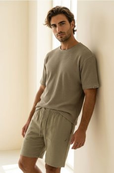 Футболка comfort fit з бавовною - світло-зелений