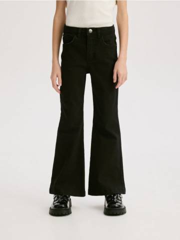 Reserved - Джинси high waist flare - чорний - 720CV-99J Reserved - Джинси high waist flare - чорний - 720CV-99J