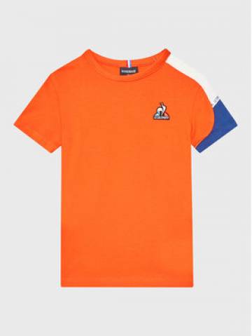 Le Coq Sportif Футболка 2310049 Оранжевий Regular Fit Le Coq Sportif Футболка 2310049 Оранжевий Regular Fit