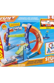 Игровой набор Hot Wheels Чемпион невероятных прыжков, от 4 лет, 25.8*38.2*7.8 см (JFH36)