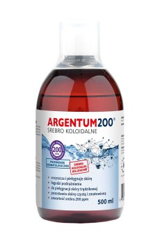 Уценка! Тоник для лица Aura Herbals Argentum200 Tonik 200 ppm Коллоидное серебро, 500 мл