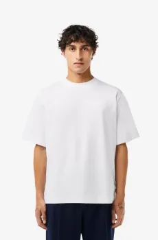 Мужская белая футболка Белый L-XL Lacoste TH7537001