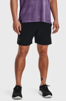 Мужские черные шорты LAUNCH ELITE 2in1 7 SHORT Черный M Under Armour 1376831-001