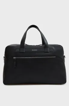 Мужская черная кожаная дорожная сумка Черный ONESIZE Baldinini G2GPMGAP004Z;999