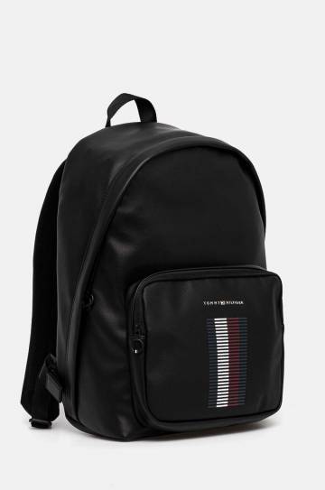 Рюкзак Tommy Hilfiger мужской цвет чёрный большой с принтом AM0AM12973 Рюкзак Tommy Hilfiger мужской цвет чёрный большой с принтом AM0AM12973