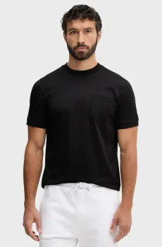 Мужская черная футболка Черный 3XL Karl Lagerfeld 561200.755004;990