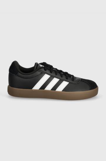 Детские кроссовки adidas VL COURT 3.0 K цвет чёрный Детские кроссовки adidas VL COURT 3.0 K цвет чёрный