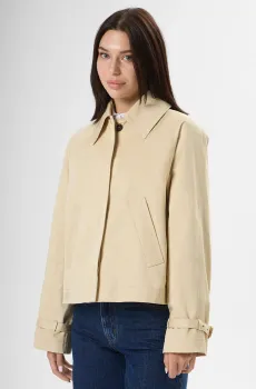 Женская бежевая куртка Бежевый 32 HUGO 50562959;929