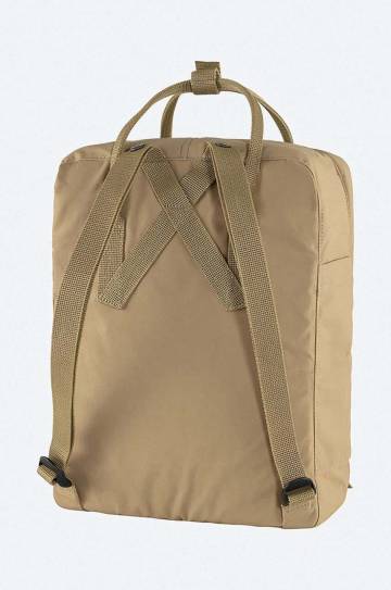 Рюкзак Fjallraven Kanken F23510 221 цвет бежевый большой однотонный Рюкзак Fjallraven Kanken F23510 221 цвет бежевый большой однотонный