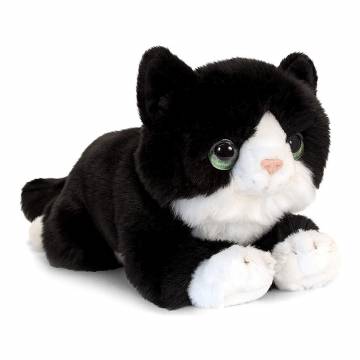 Мяка іграшка Keel toys Чорне кошеня із білими лапками 32 см (SC2648) Мяка іграшка Keel toys Чорне кошеня із білими лапками 32 см (SC2648)