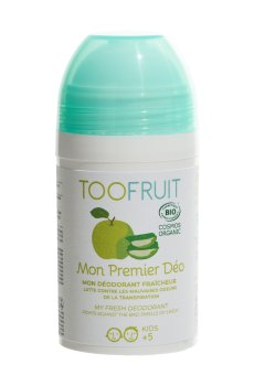 Детский шариковый дезодорант TOOFRUIT My Fresh Deodorant Мой первый део Яблоко-Алоэ вера, от 5 лет, 50 мл