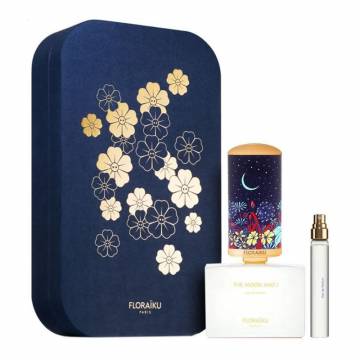 Парфюмированный набор унисекс Floraiku The Moon and I (парфюмированная вода, 50 мл + парфюмированная вода, 10 мл) Парфюмированный набор унисекс Floraiku The Moon and I (парфюмированная вода, 50 мл + парфюмированная вода, 10 мл)