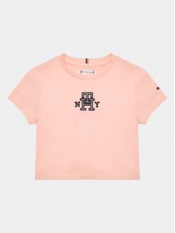 Tommy Hilfiger Футболка KG0KG07437 M Рожевий Regular Fit Tommy Hilfiger Футболка KG0KG07437 M Рожевий Regular Fit