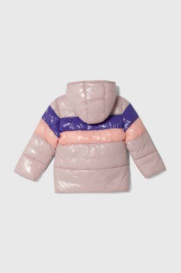 Детская куртка United Colors of Benetton цвет розовый Детская куртка United Colors of Benetton цвет розовый