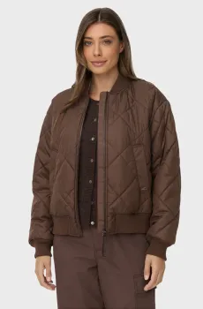 Женский коричневый бомбер Коричневый 38 Camel Active 330100-8F63-29