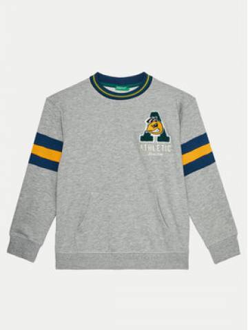 United Colors Of Benetton Світшот 32N4C10JF Сірий Regular Fit United Colors Of Benetton Світшот 32N4C10JF Сірий Regular Fit