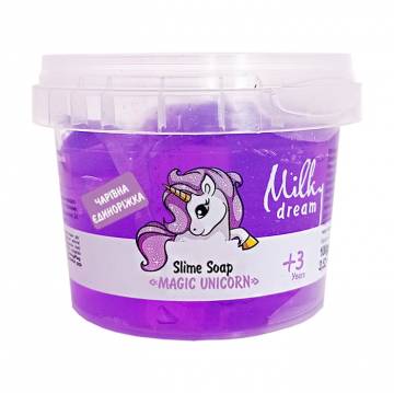 Детское мыло-слайм Milky Dream Kids Волшебная Единорожка, 100 г Детское мыло-слайм Milky Dream Kids Волшебная Единорожка, 100 г