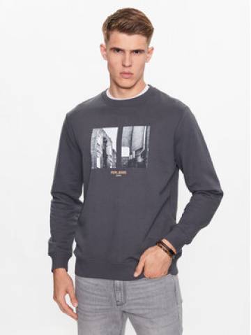 Pepe Jeans Світшот Meelo PM582474 Сірий Regular Fit Pepe Jeans Світшот Meelo PM582474 Сірий Regular Fit