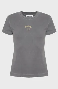 Женская серая футболка Серый XS Moschino J0713.3234;7500