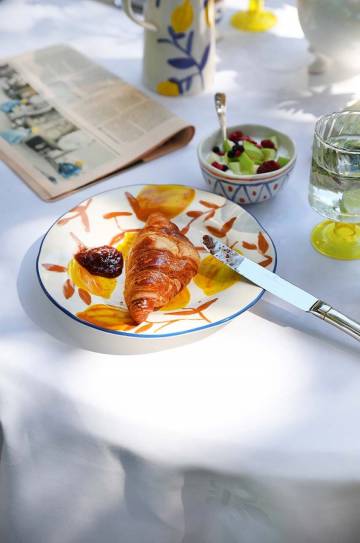 Набор тарелок &k amsterdam Plate Lemon Twig 4 шт