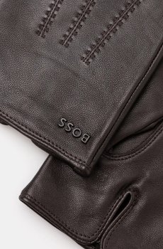 Кожаные перчатки BOSS Hainz-ME