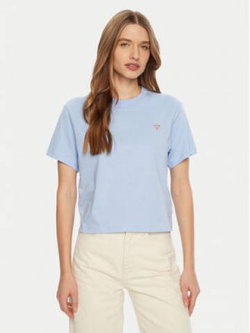 Guess Jeans Футболка W4YI05 K8HM0 Голубий Regular Fit Guess Jeans Футболка W4YI05 K8HM0 Голубий Regular Fit