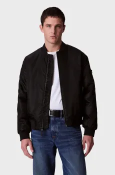 Мужской черный бомбер NYLON Черный XXL Calvin Klein Jeans LV04RC526G