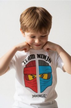 Футболка Lego Ninjago - білий