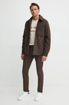 Хлопковая футболка Pepe Jeans ALDRIDGE