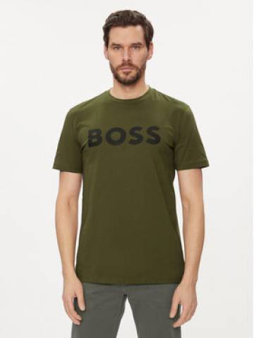 Boss Футболка Thinking 1 50481923 Зелений Regular Fit Boss Футболка Thinking 1 50481923 Зелений Regular Fit