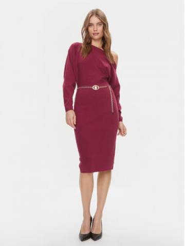Guess Повсякденна сукня Allison W4RK06 Z2YJ2 Бордовий Regular Fit Guess Повсякденна сукня Allison W4RK06 Z2YJ2 Бордовий Regular Fit
