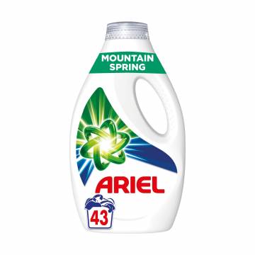 Гель для стирки ARIEL Mountain Spring Clean & Fresh Горный источник, 43 стирки, 2.15 л Гель для стирки ARIEL Mountain Spring Clean & Fresh Горный источник, 43 стирки, 2.15 л