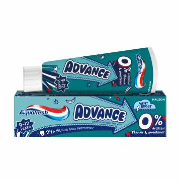 Детская зубная паста Aquafresh Advance 9-12 лет, 75 мл Детская зубная паста Aquafresh Advance 9-12 лет, 75 мл