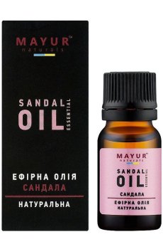 Эфирное масло Mayur Сандал, 10 мл