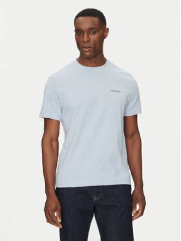 Calvin Klein Футболка Linear Box Logo K10K114152 Голубий Regular Fit Calvin Klein Футболка Linear Box Logo K10K114152 Голубий Regular Fit