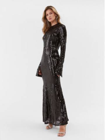 ROTATE Вечірня сукня Sequin 111349100 Чорний Slim Fit ROTATE Вечірня сукня Sequin 111349100 Чорний Slim Fit