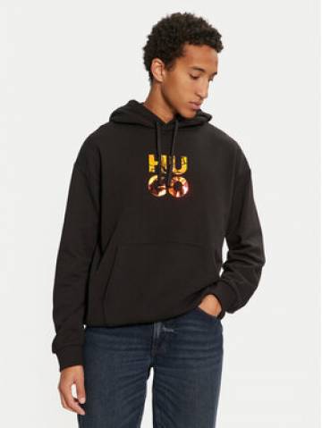 Hugo Світшот Diridood 50522119 Чорний Relaxed Fit Hugo Світшот Diridood 50522119 Чорний Relaxed Fit