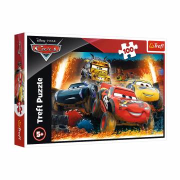 Пазлы Trefl Disney Pixar Cars Экстремальная гонка, от 5 лет, 100 элементов (16358) Пазлы Trefl Disney Pixar Cars Экстремальная гонка, от 5 лет, 100 элементов (16358)