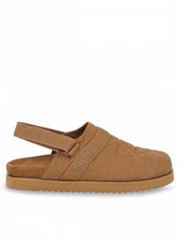 Tommy Hilfiger Шльопанці Warm Hilfiger Mule Sandal FM0FM04773 Коричневий Tommy Hilfiger Шльопанці Warm Hilfiger Mule Sandal FM0FM04773 Коричневий