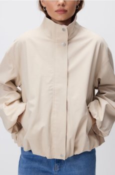 Reserved - Куртка boxy fit - нюдовий - 942JM-02X
