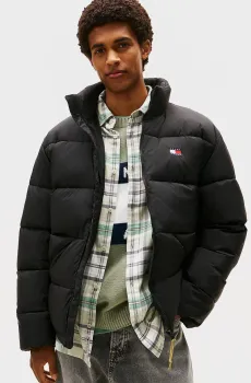 Мужская черная куртка TJM VAIL PUFFER Черный XXL Tommy Jeans DM0DM22040