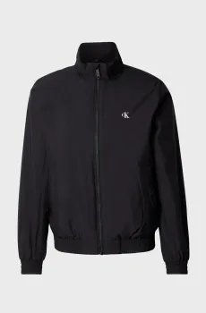 Мужская черная куртка PADDED HARRINGTON Черный L Calvin Klein Jeans LV04RE515G