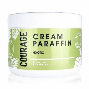 Крем-парафин Courage Exotic Cream Paraffin Экзотик для парафинотерапии, 300 мл Крем-парафин Courage Exotic Cream Paraffin Экзотик для парафинотерапии, 300 мл