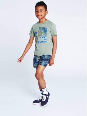 Timberland Шорти для плавання T24C34 S Зелений Regular Fit Timberland Шорти для плавання T24C34 S Зелений Regular Fit